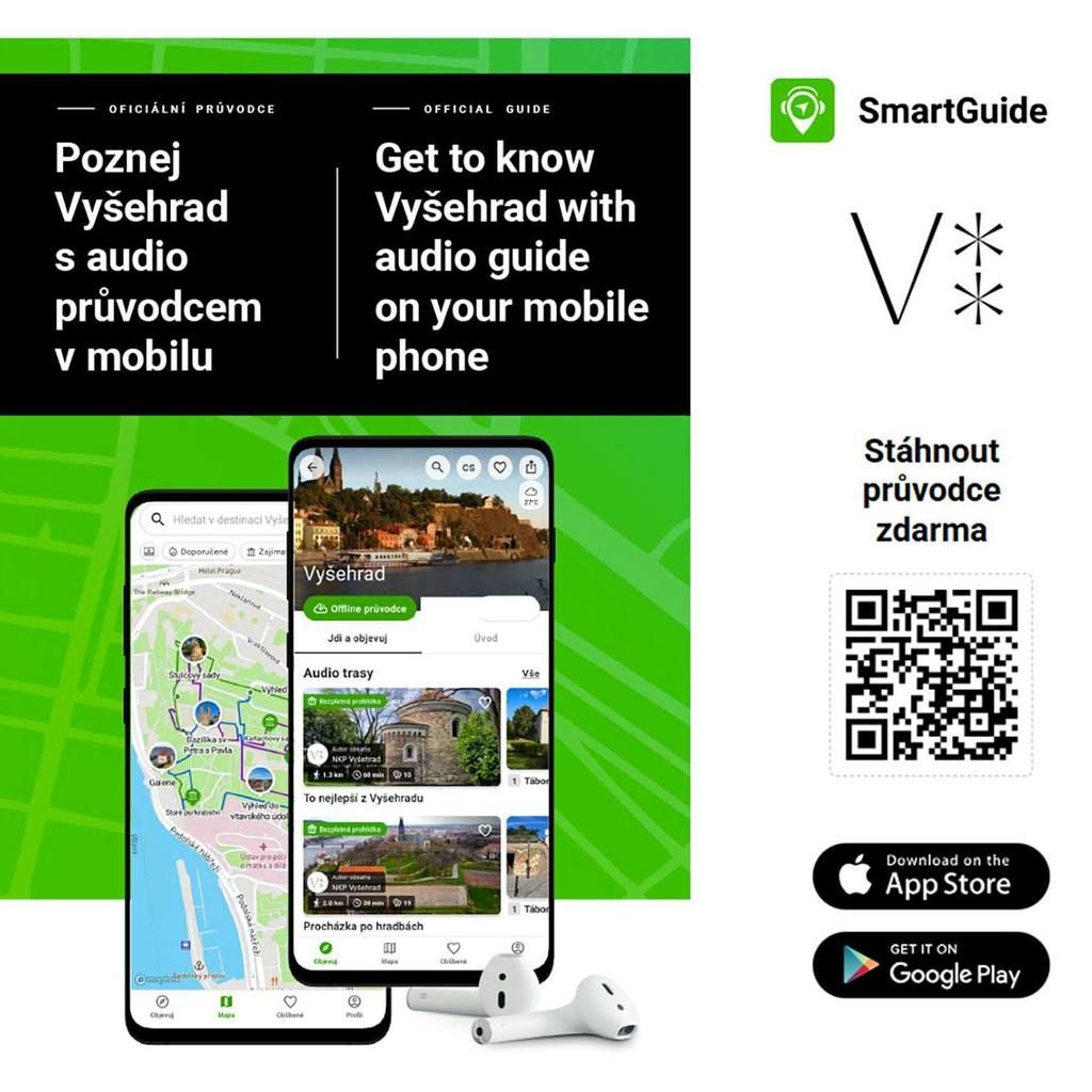 aplikace Smart Guide Vyšehrad